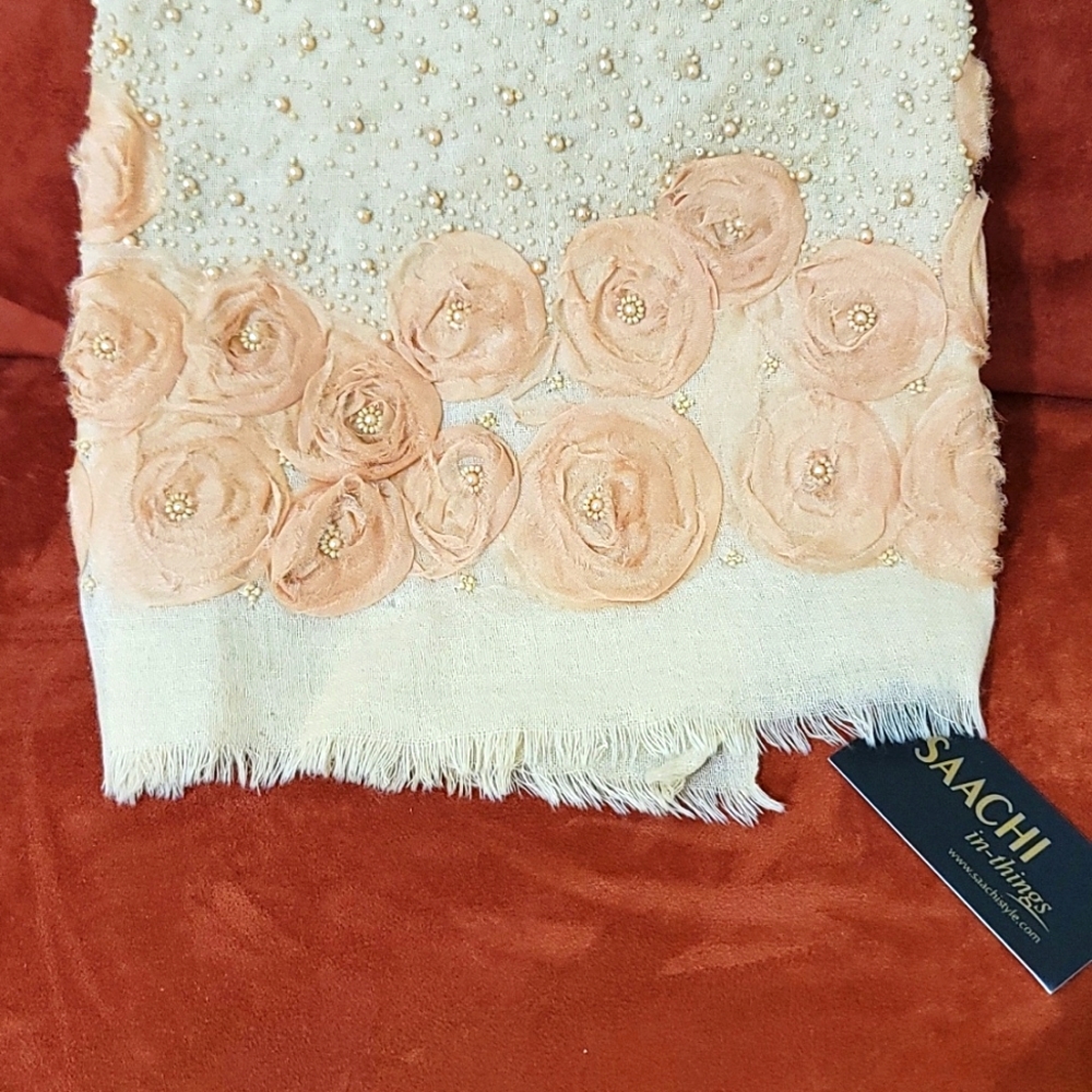 Beautiful light and warm wool shawl